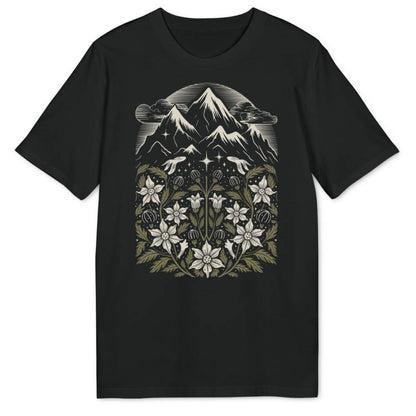 Floral Mountain Bio T-Shirt - Wild Spirit