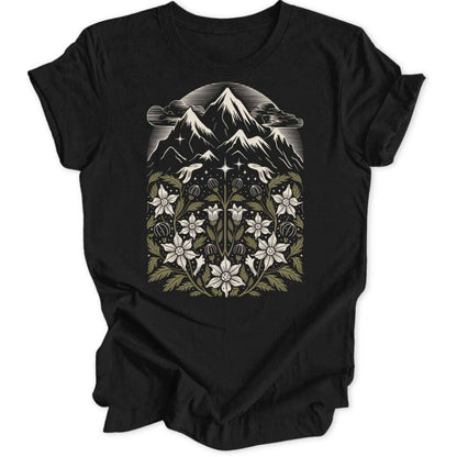 Floral Mountain Unisex T-Shirt - Wild Spirit