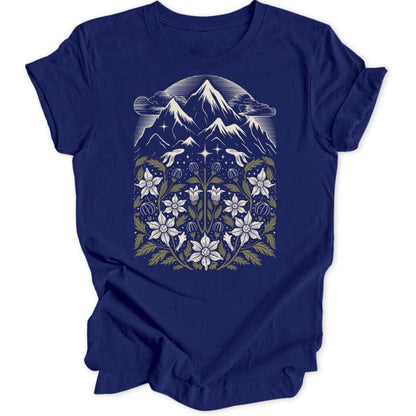 Floral Mountain Unisex T-Shirt - Wild Spirit