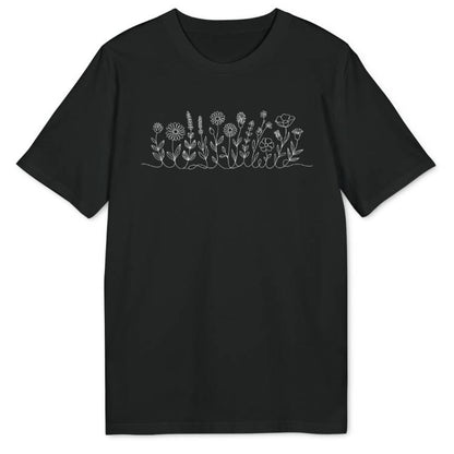 Flower Line Bio T-Shirt - Wild Spirit