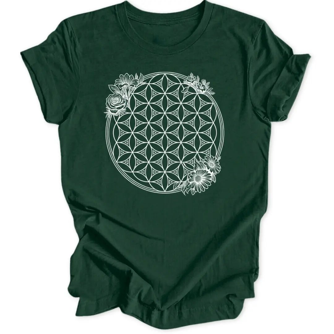 Flowers Of Life Unisex T-Shirt - Wild Spirit