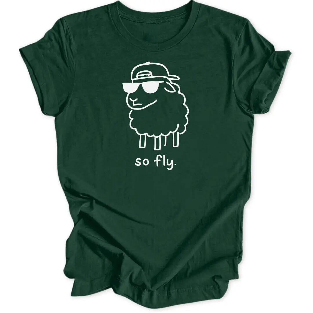 Fly Sheep Unisex T-Shirt - Wild Spirit
