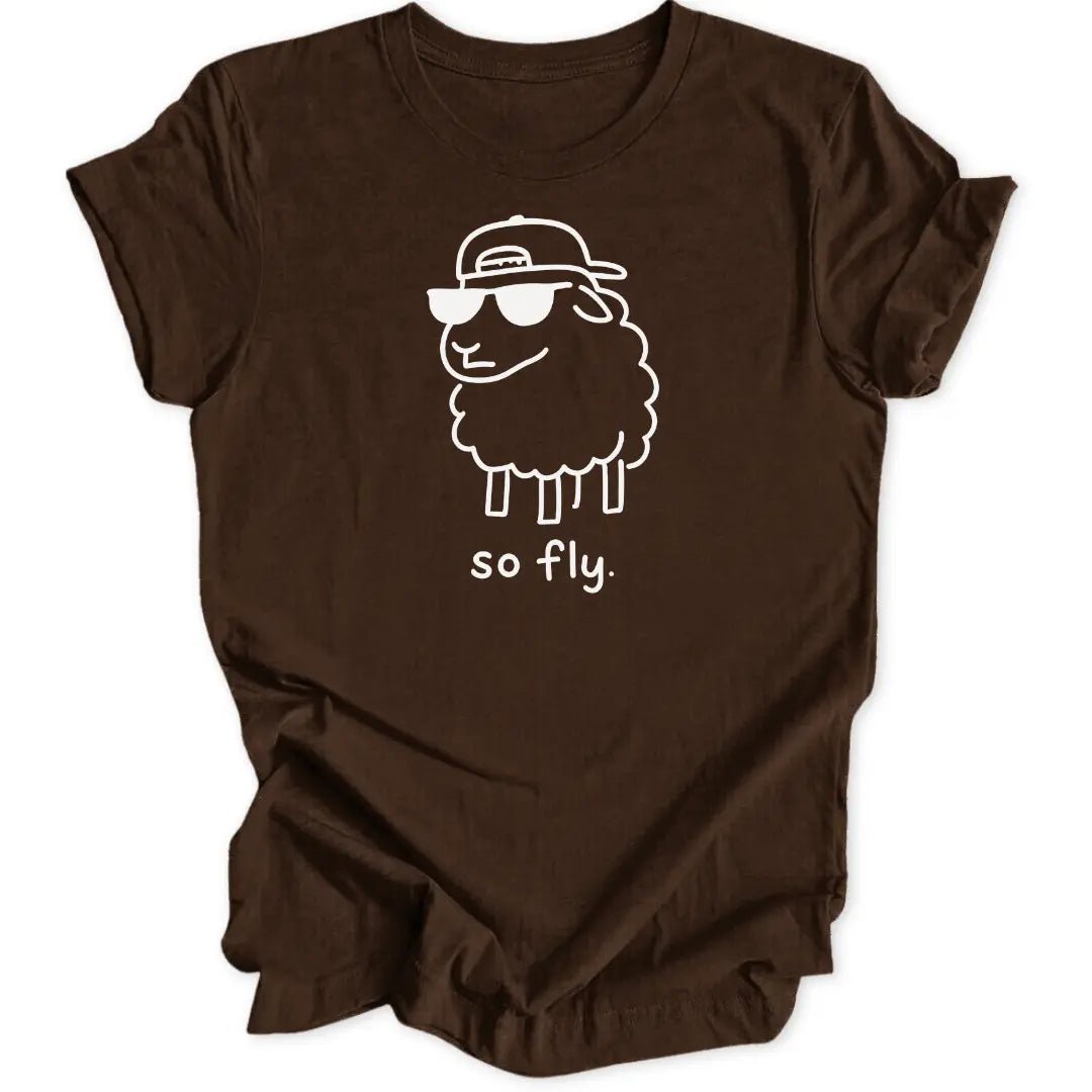 Fly Sheep Unisex T-Shirt - Wild Spirit