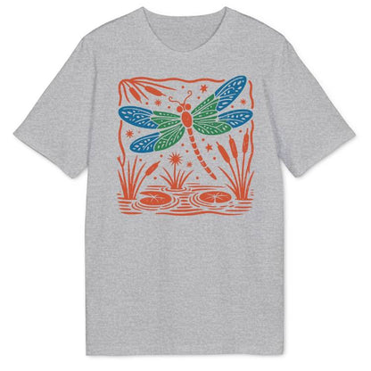Folk Art Dragonfly Bio T-Shirt - Wild Spirit