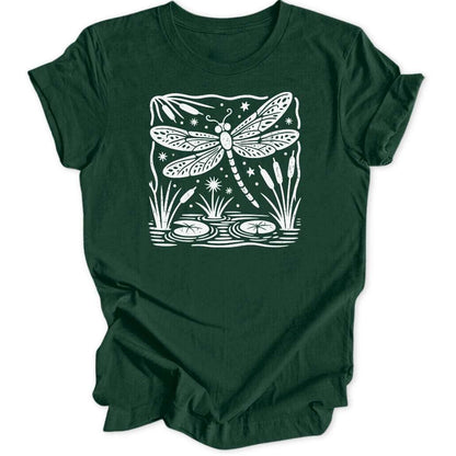 Folk Art Dragonfly Unisex T-Shirt - Wild Spirit