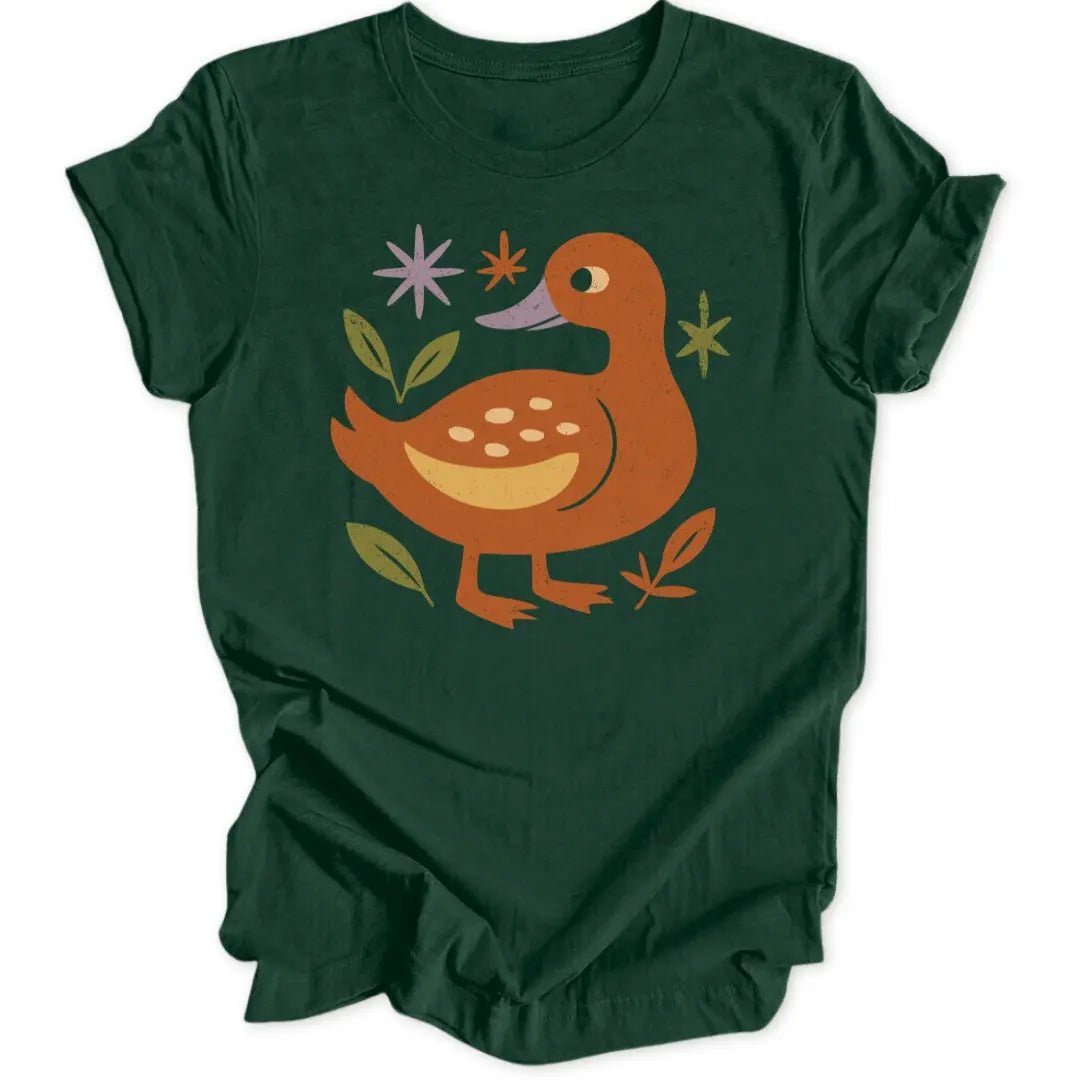 Folk Art Ente Unisex T-Shirt - Wild Spirit