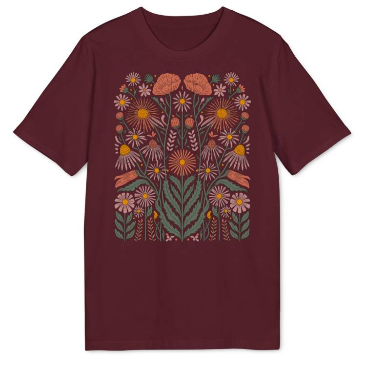 Folky Meadow Bio T-Shirt - Wild Spirit