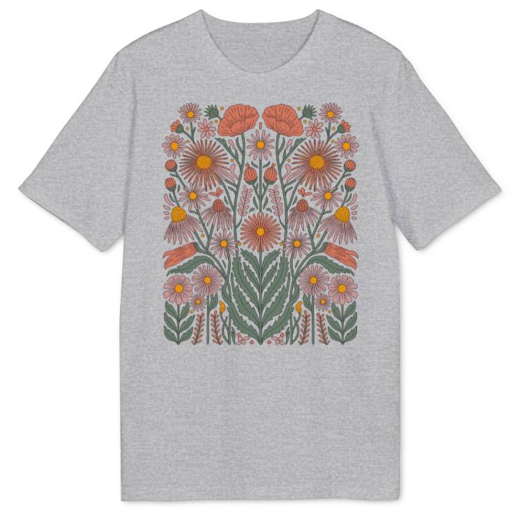 Folky Meadow Bio T-Shirt - Wild Spirit