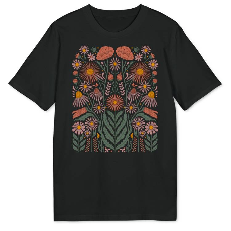 Folky Meadow Bio T-Shirt - Wild Spirit