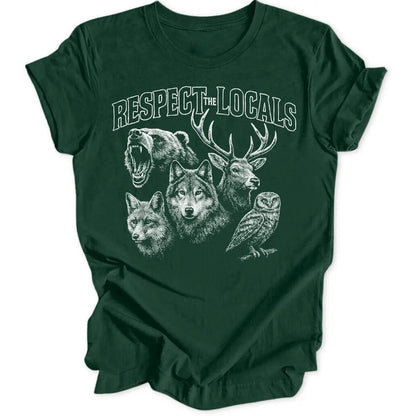 Forest Respect Unisex T-Shirt - Wild Spirit