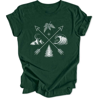 Four Dimensions Unisex T-Shirt - Wild Spirit