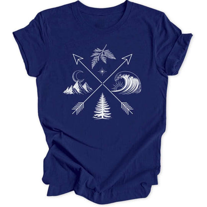 Four Dimensions Unisex T-Shirt - Wild Spirit