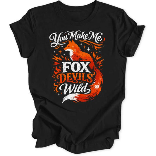 Fox Devils Wild Unisex T-Shirt - Wild Spirit