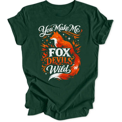 Fox Devils Wild Unisex T-Shirt - Wild Spirit