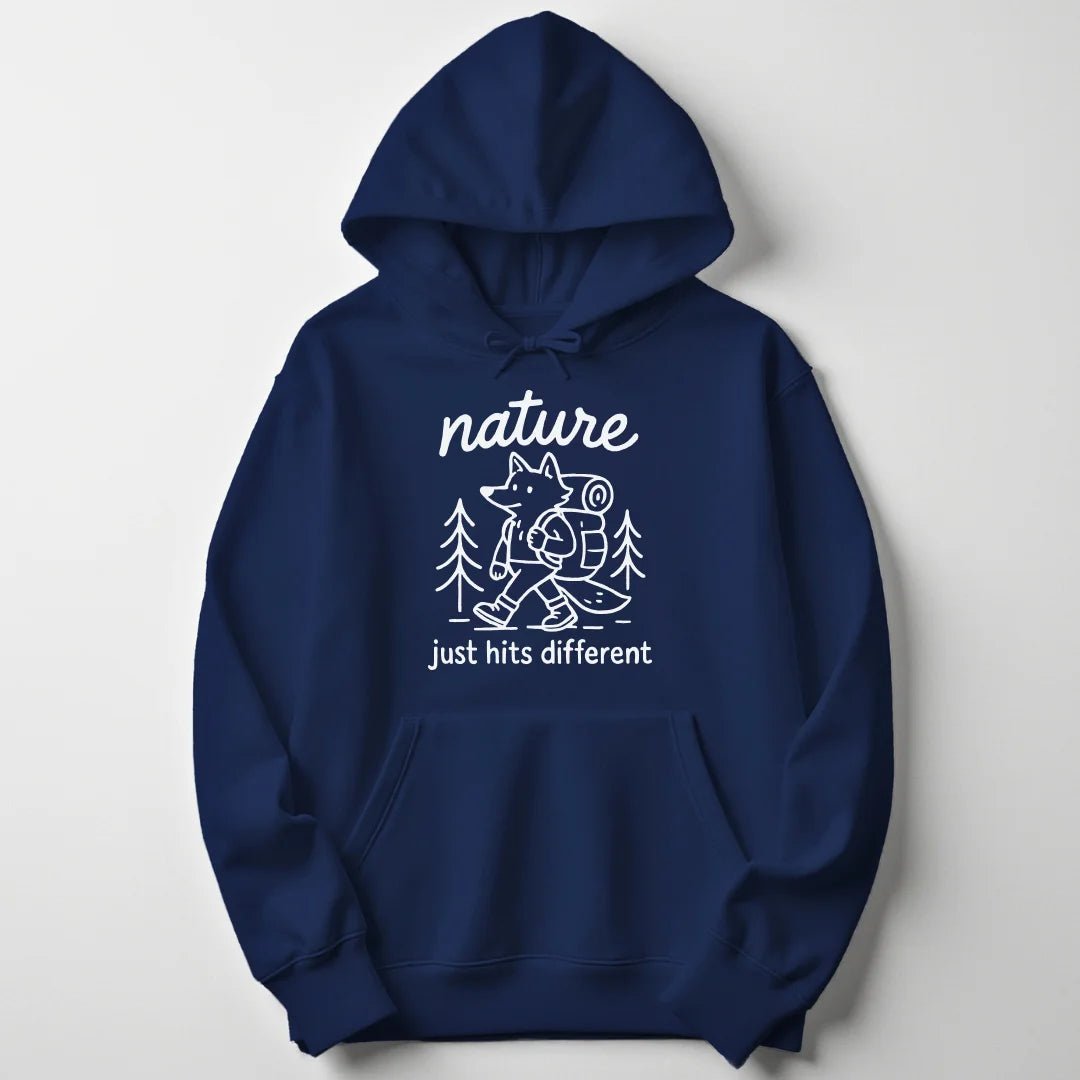 Fox Hiker Unisex Hoodie - Wild Spirit