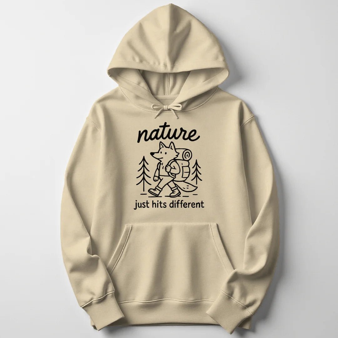Fox Hiker Unisex Hoodie - Wild Spirit