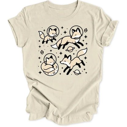 Foxes in Space Unisex T-Shirt - Wild Spirit