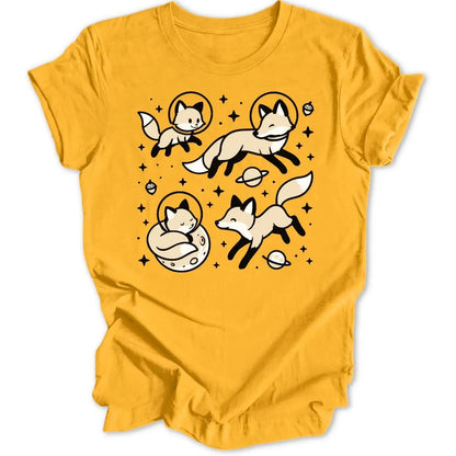 Foxes in Space Unisex T-Shirt - Wild Spirit
