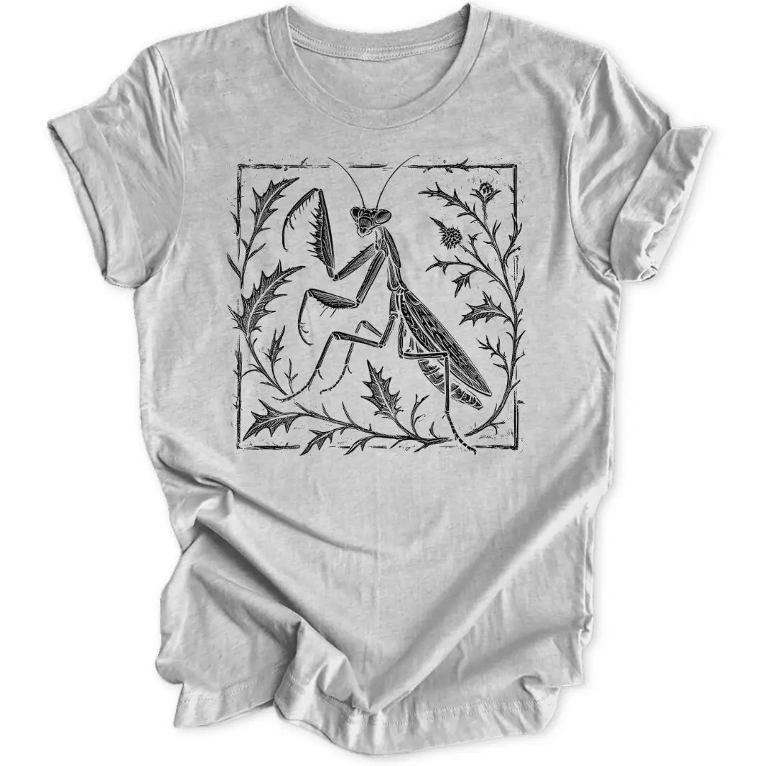 Framed Mantis Unisex T-Shirt - Wild Spirit