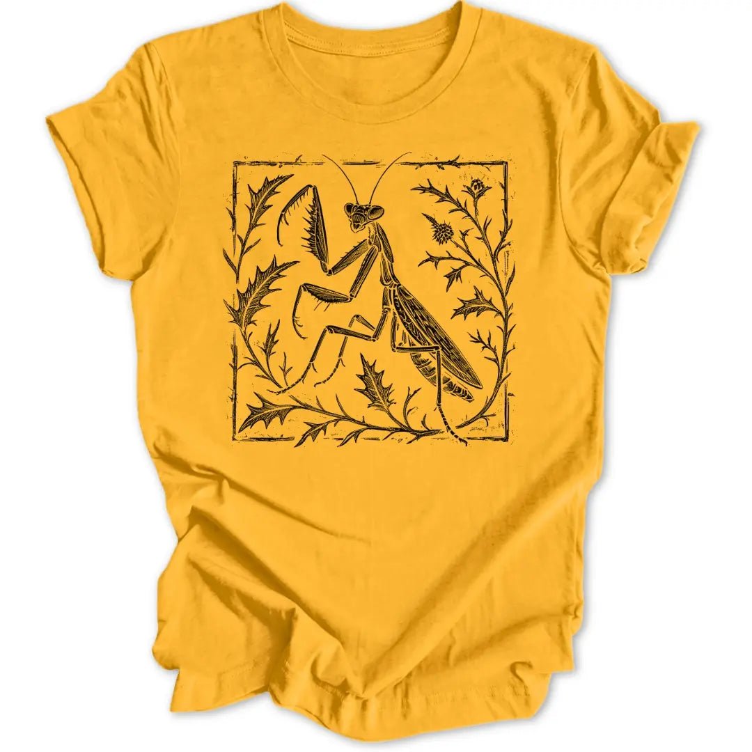 Framed Mantis Unisex T-Shirt - Wild Spirit