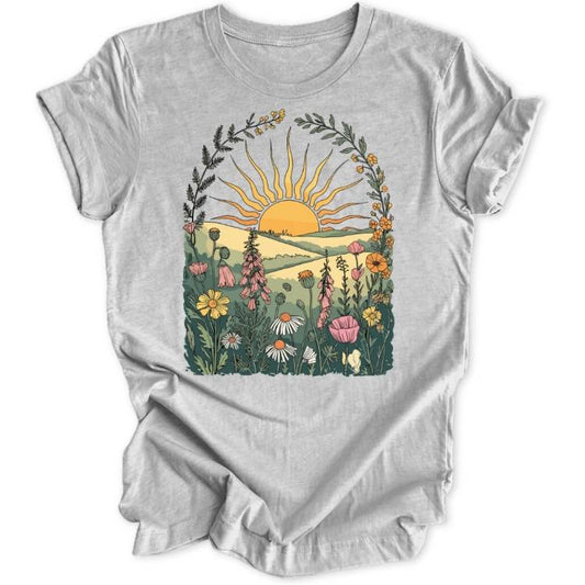 Framed Sunrise Unisex T-Shirt - Wild Spirit