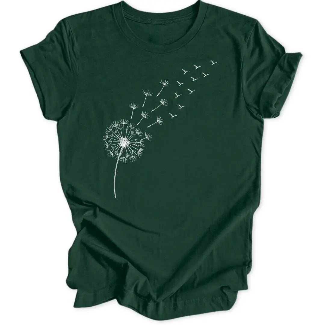 Free Dandelion Unisex T-Shirt - Wild Spirit