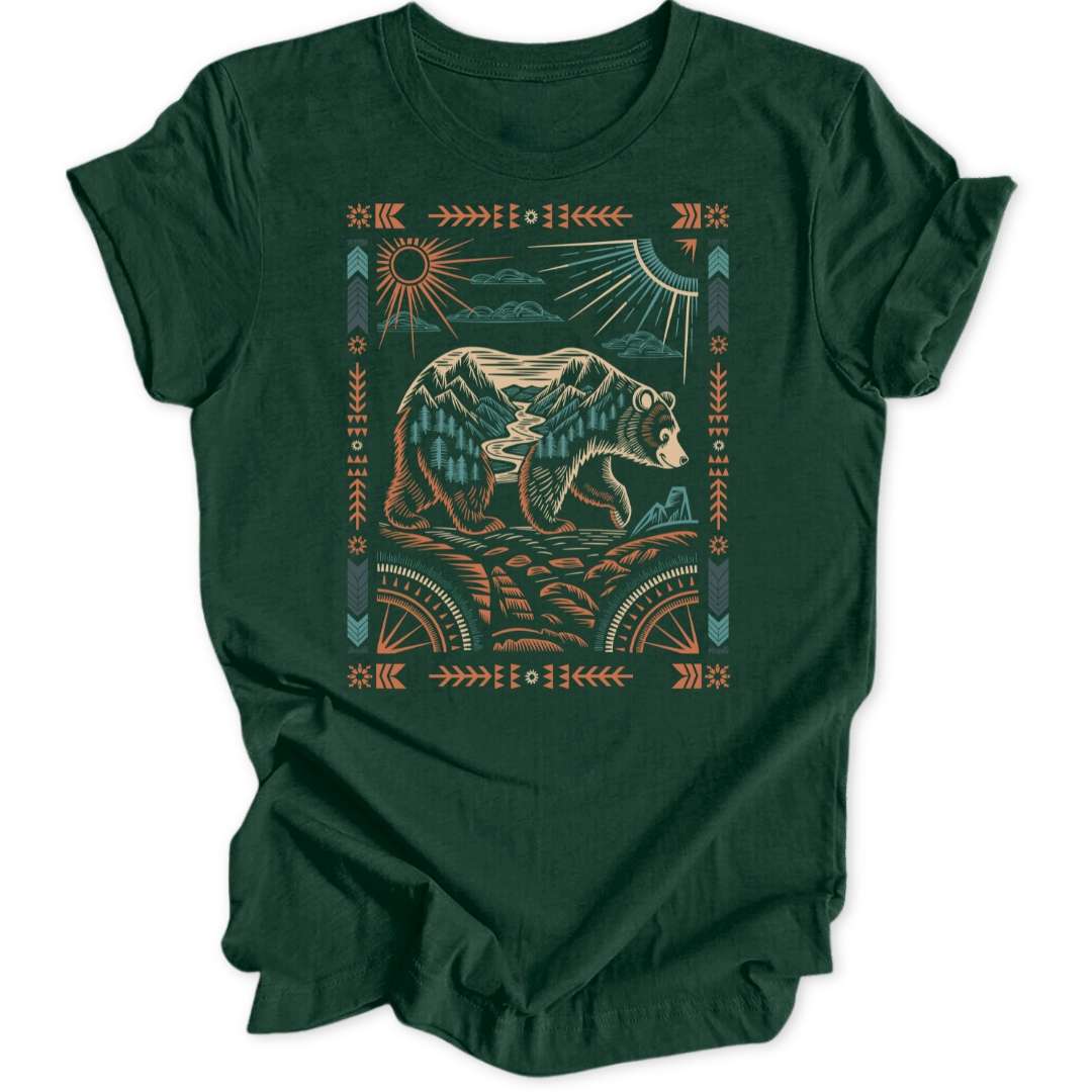 Free Grizzly Unisex T-Shirt - Wild Spirit