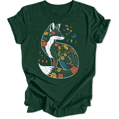 Fuchs Garten Unisex T-Shirt T-Shirt Waldgrün / S