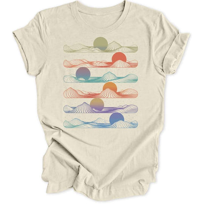 Futuristic Sunsets Unisex T-Shirt - Wild Spirit