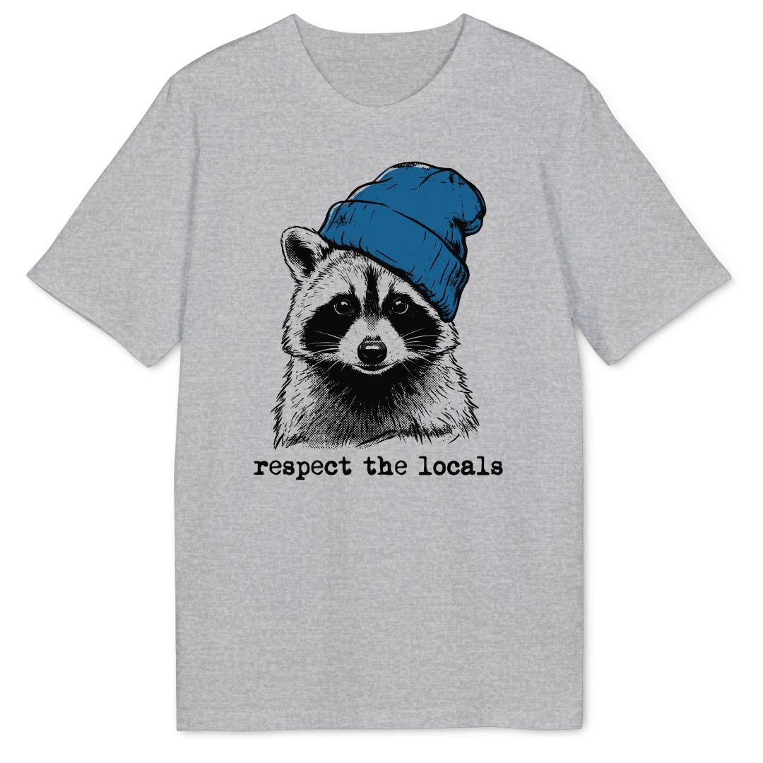 Gangster Raccoon Bio T-Shirt - Wild Spirit