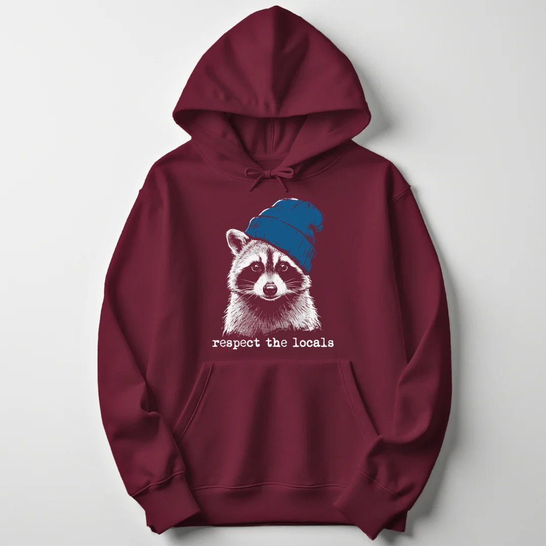 Gangster Raccoon Unisex Hoodie - Wild Spirit