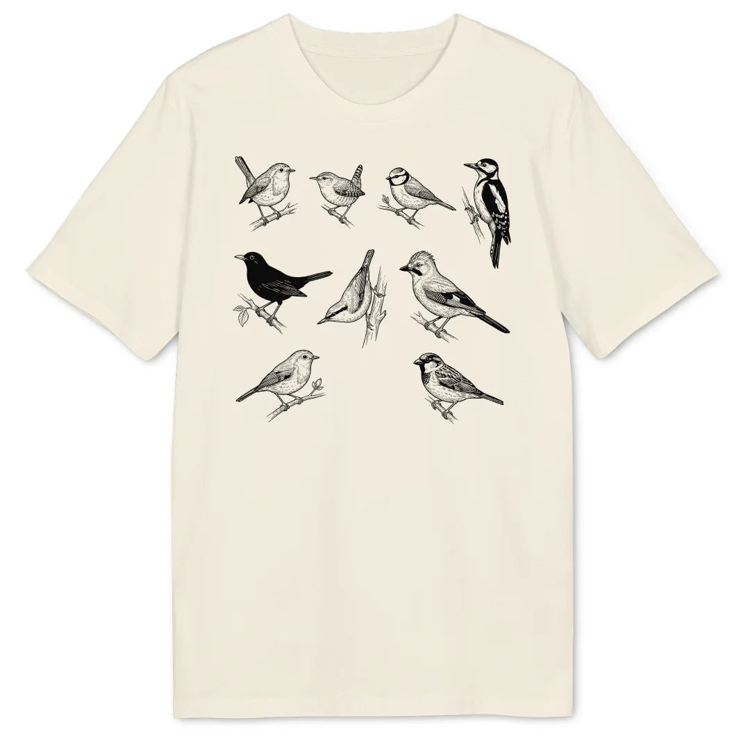 Garden Birds Bio T-Shirt - Wild Spirit