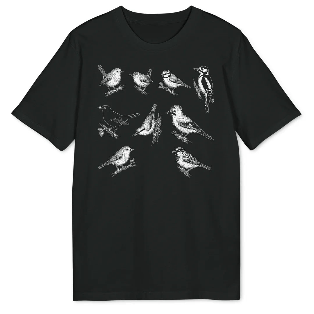 Garden Birds Bio T-Shirt - Wild Spirit