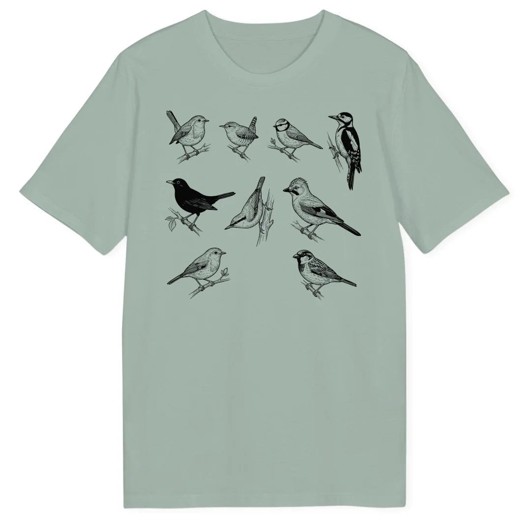 Garden Birds Bio T-Shirt - Wild Spirit
