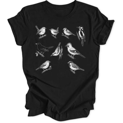 Garden Birds Unisex T-Shirt - Wild Spirit