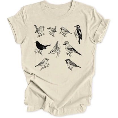 Garden Birds Unisex T-Shirt - Wild Spirit