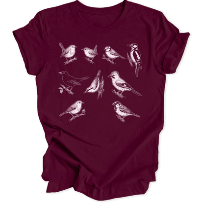 Garden Birds Unisex T-Shirt - Wild Spirit