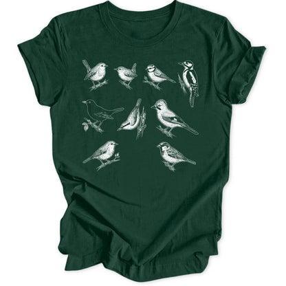 Garden Birds Unisex T-Shirt - Wild Spirit