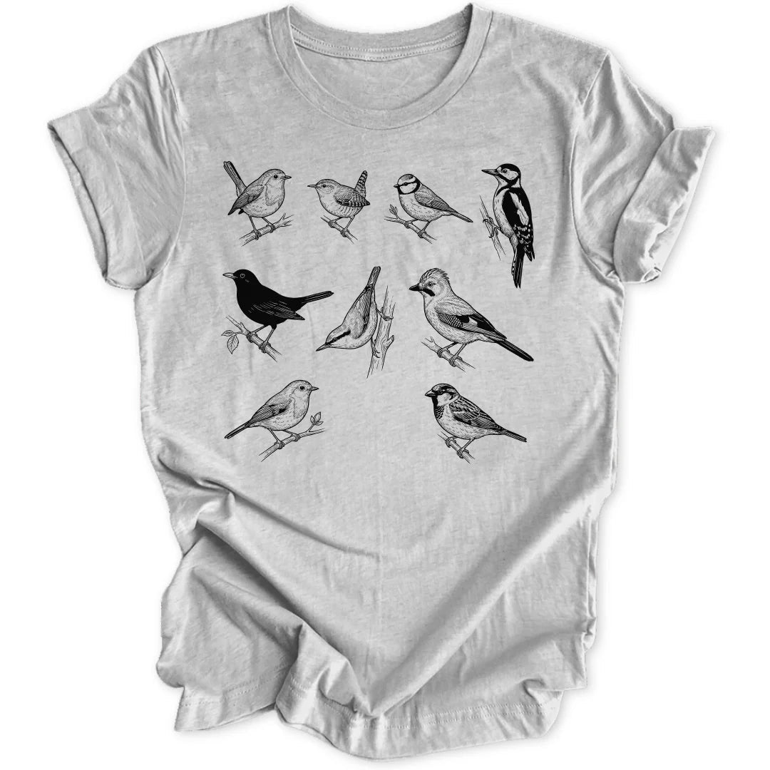 Garden Birds Unisex T-Shirt - Wild Spirit
