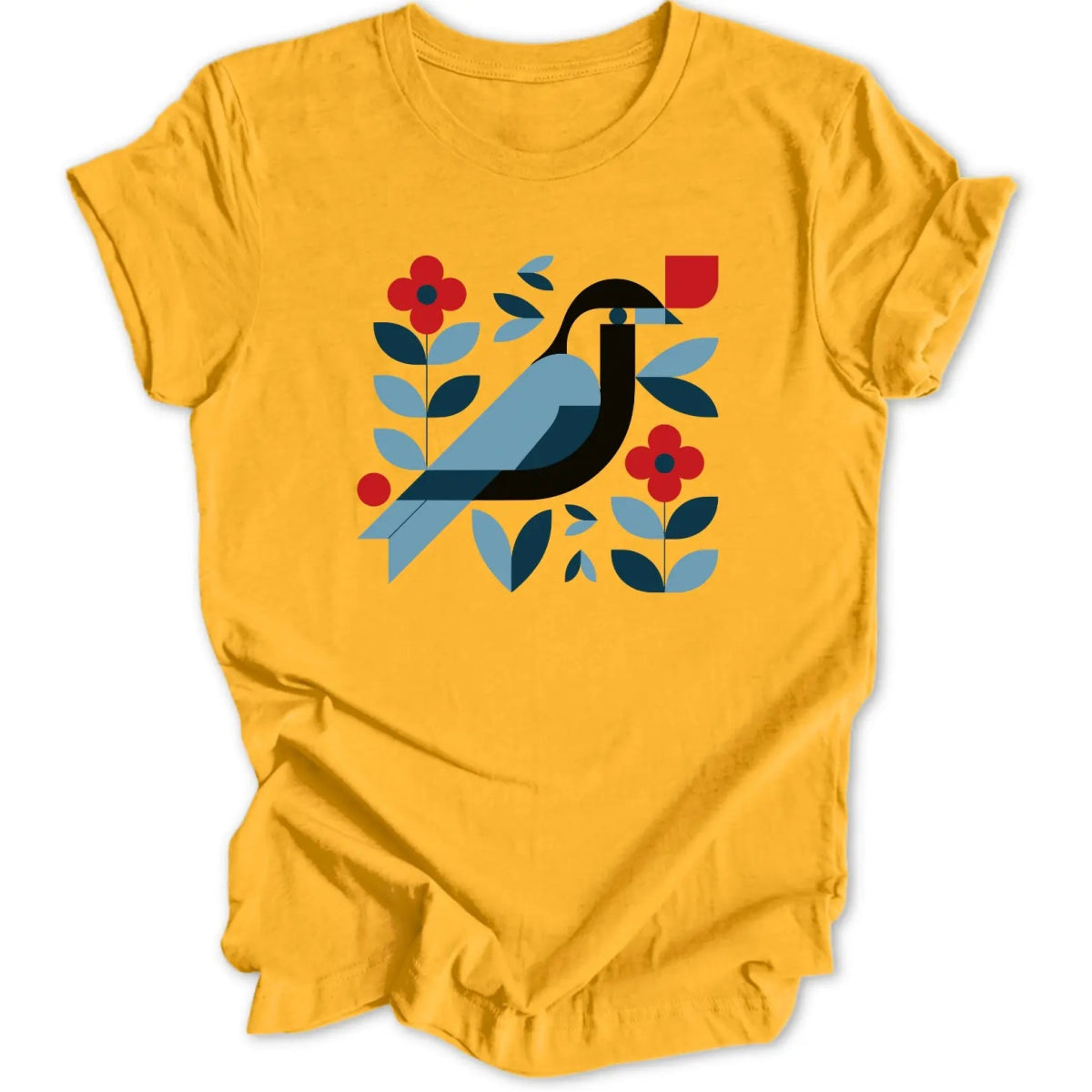 Geometrischer Vogel Unisex T-Shirt - Wild Spirit