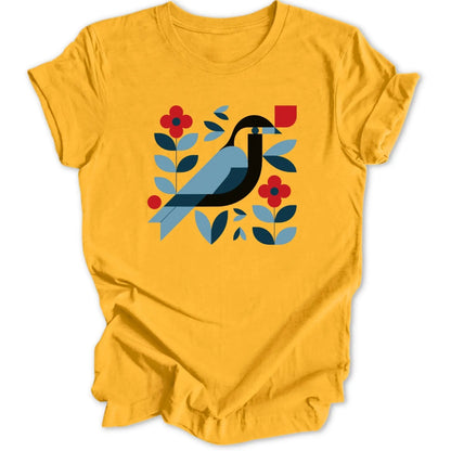 Geometrischer Vogel Unisex T-Shirt - Wild Spirit