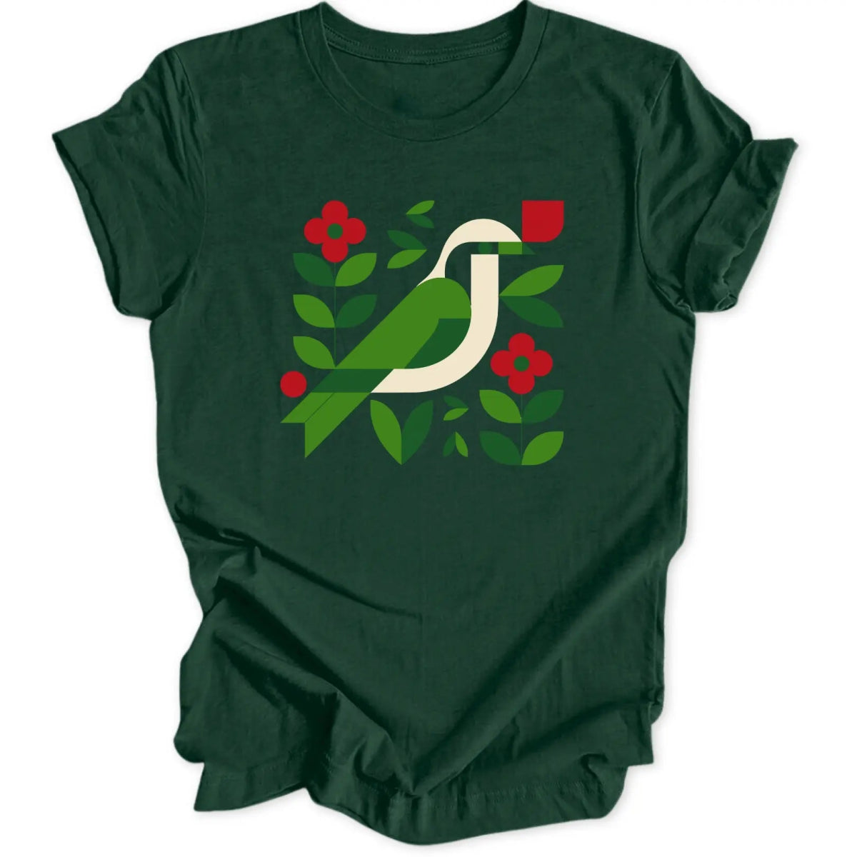 Geometrischer Vogel Unisex T-Shirt - Wild Spirit