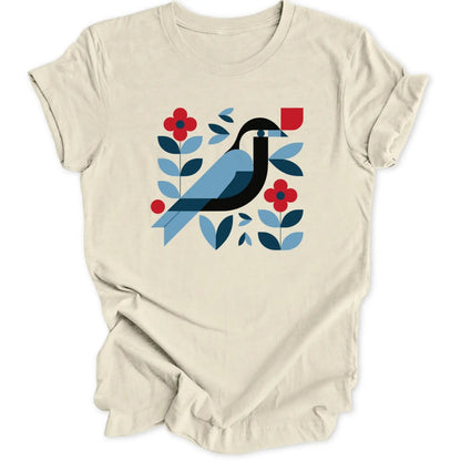 Geometrischer Vogel Unisex T-Shirt - Wild Spirit