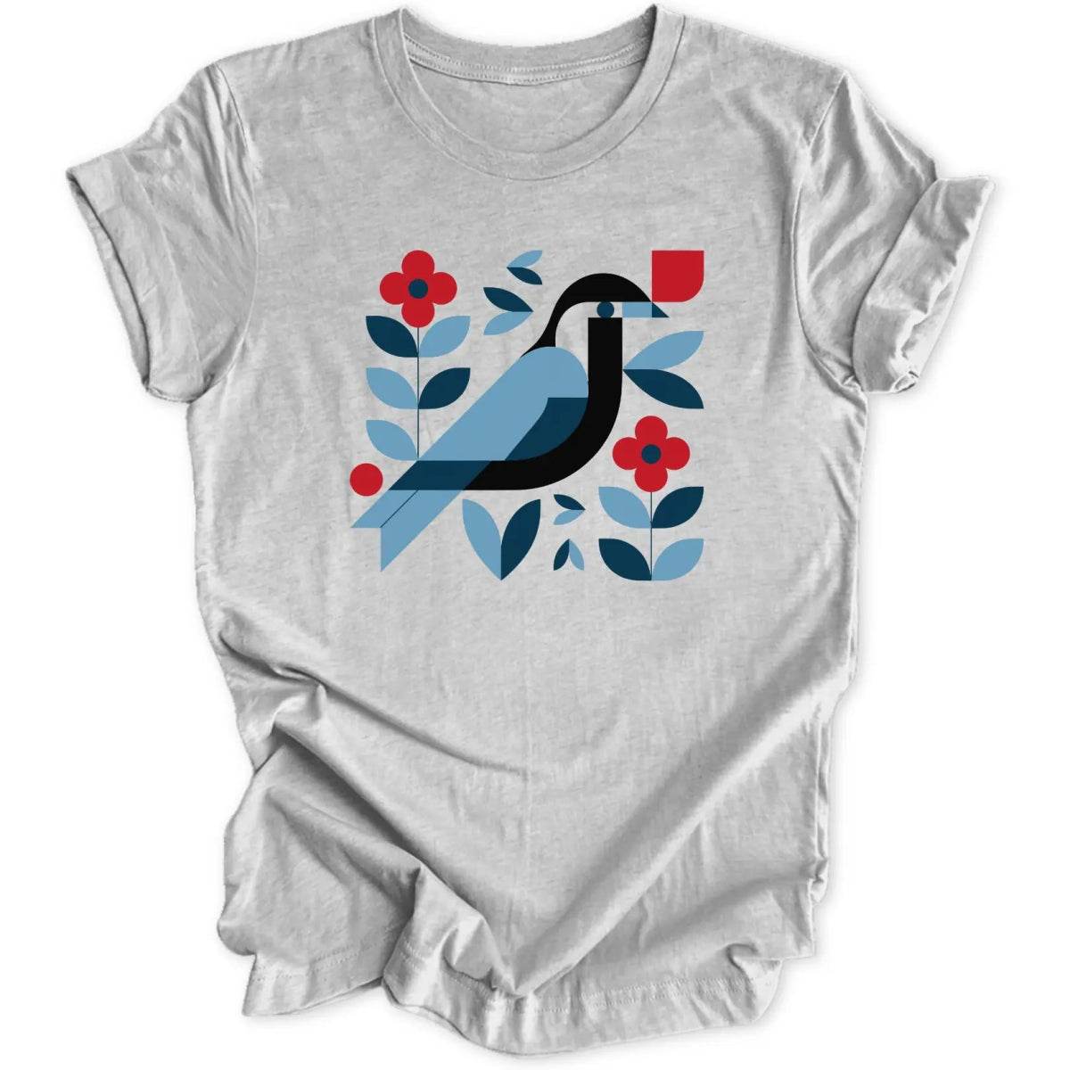 Geometrischer Vogel Unisex T-Shirt - Wild Spirit