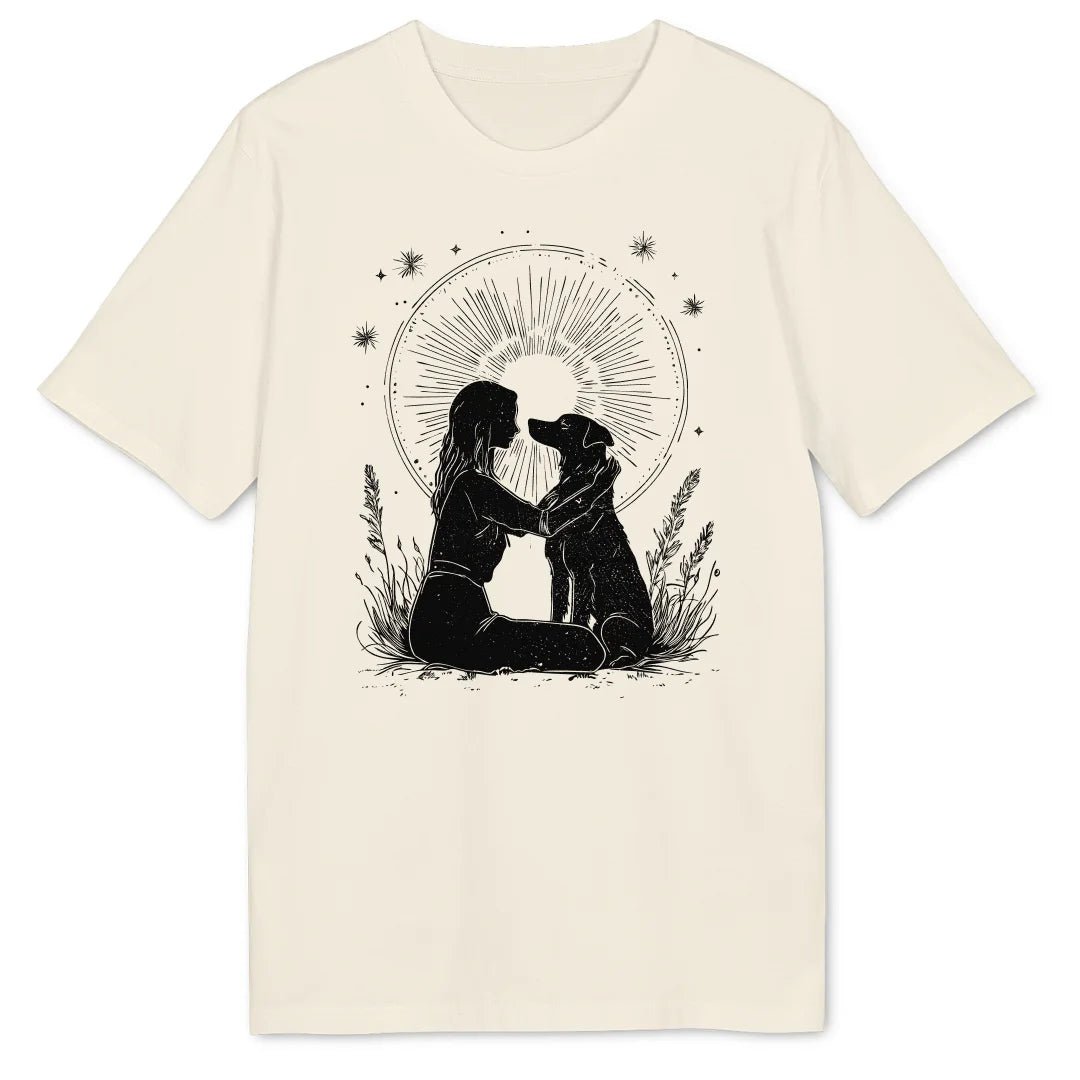 Girl With Dog Bio T-Shirt - Wild Spirit