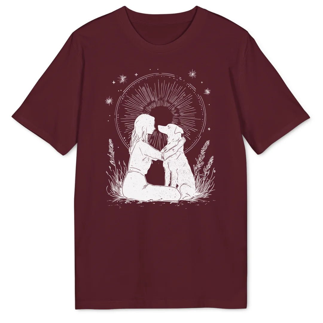 Girl With Dog Bio T-Shirt - Wild Spirit
