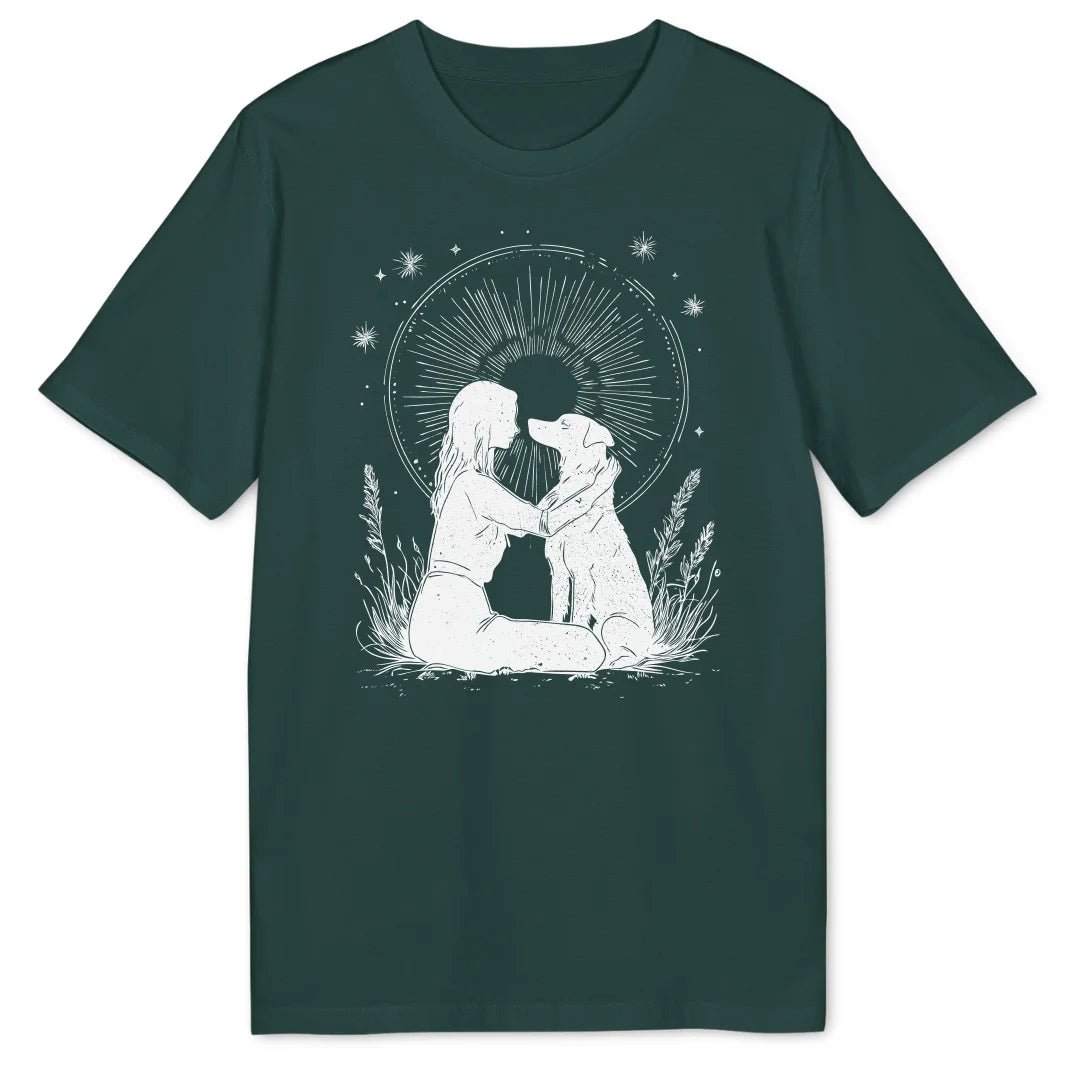 Girl With Dog Bio T-Shirt - Wild Spirit