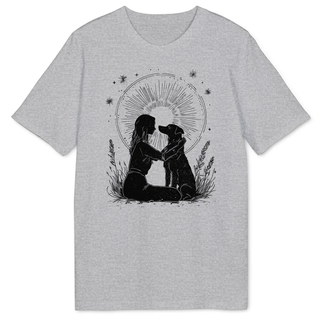 Girl With Dog Bio T-Shirt - Wild Spirit