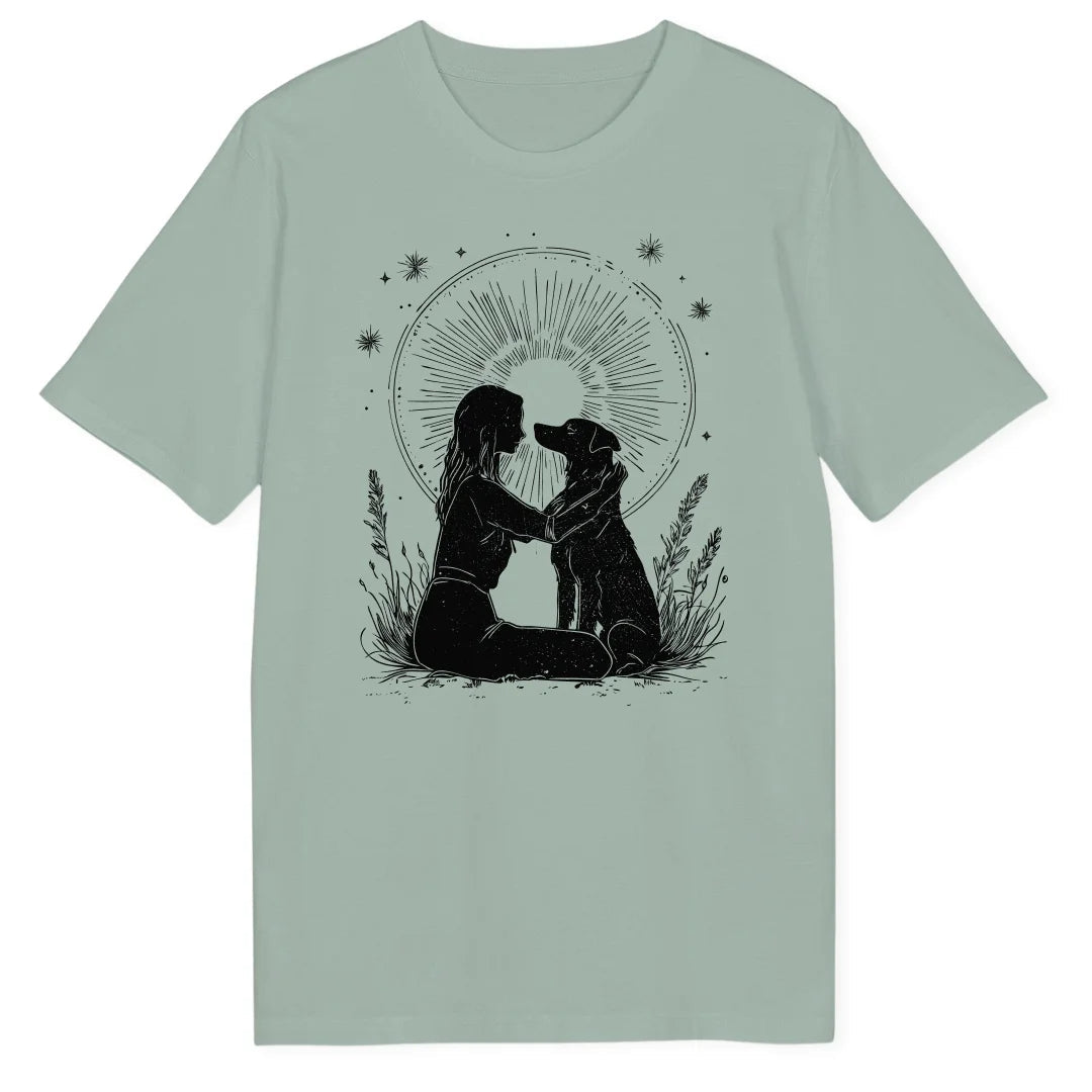 Girl With Dog Bio T-Shirt - Wild Spirit