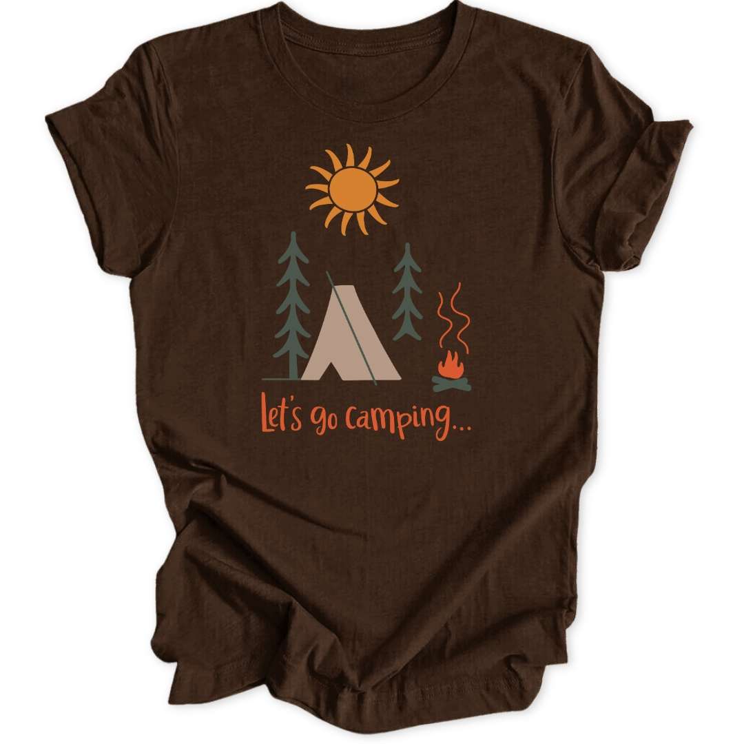Go Camping T-Shirt T-Shirt Braun / S